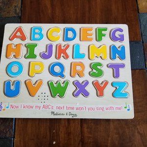 Melissa & Doug Talking Alphabet Puzzle